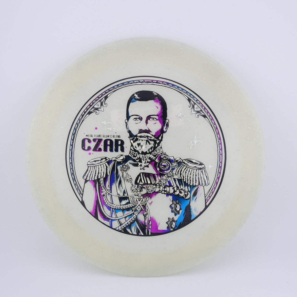 Infinite Metal Flake Glow C-Blend Czar 173-176g overstable distance driver disc golf disc