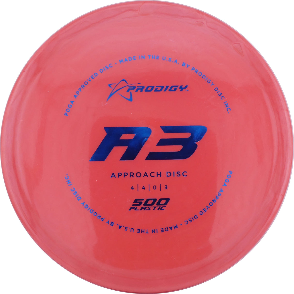 Prodigy 500 A3 173-176g midrange disc golf disc