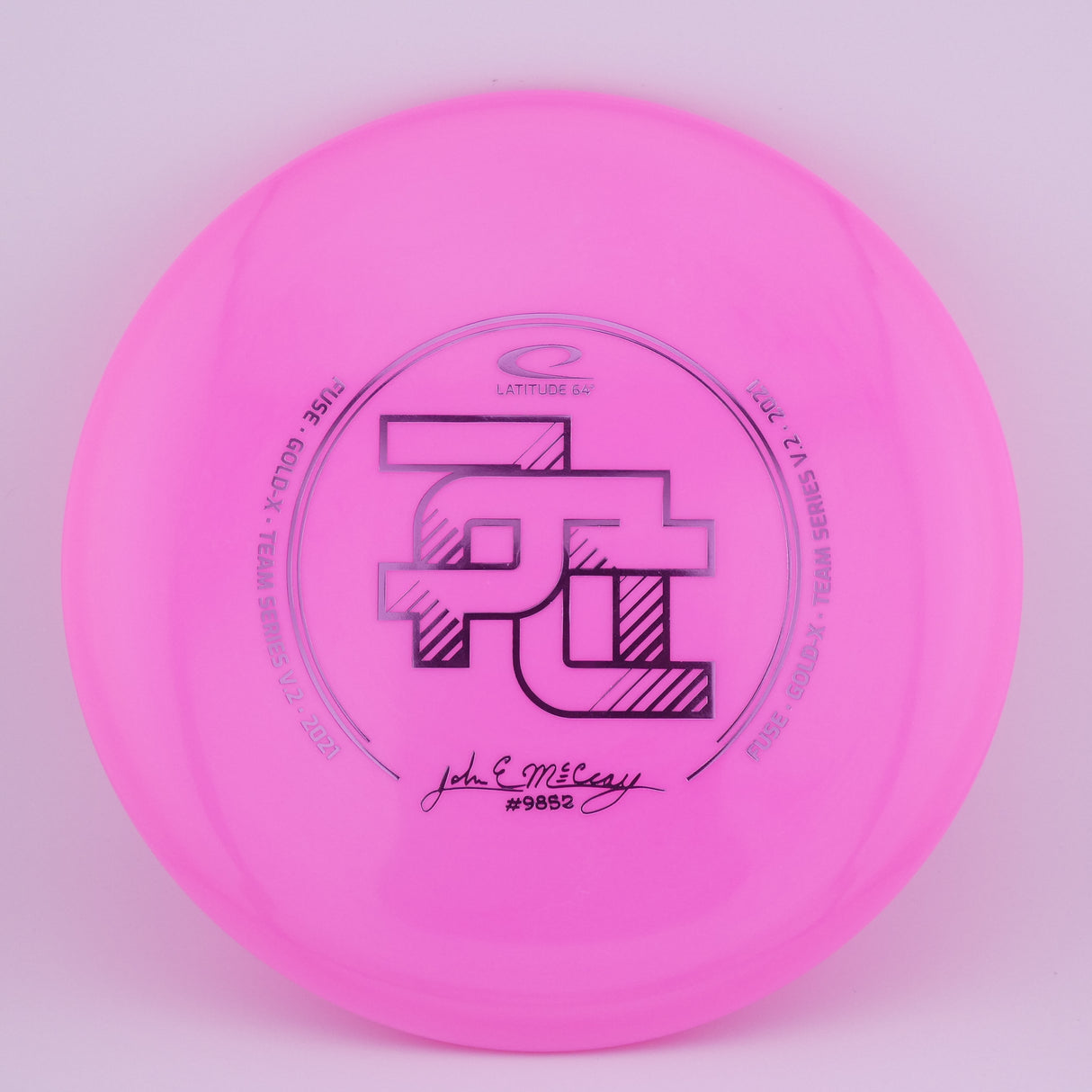 Latitude 64 Gold-X Fuse JohnE McCray 2021 midrange disc golf disc