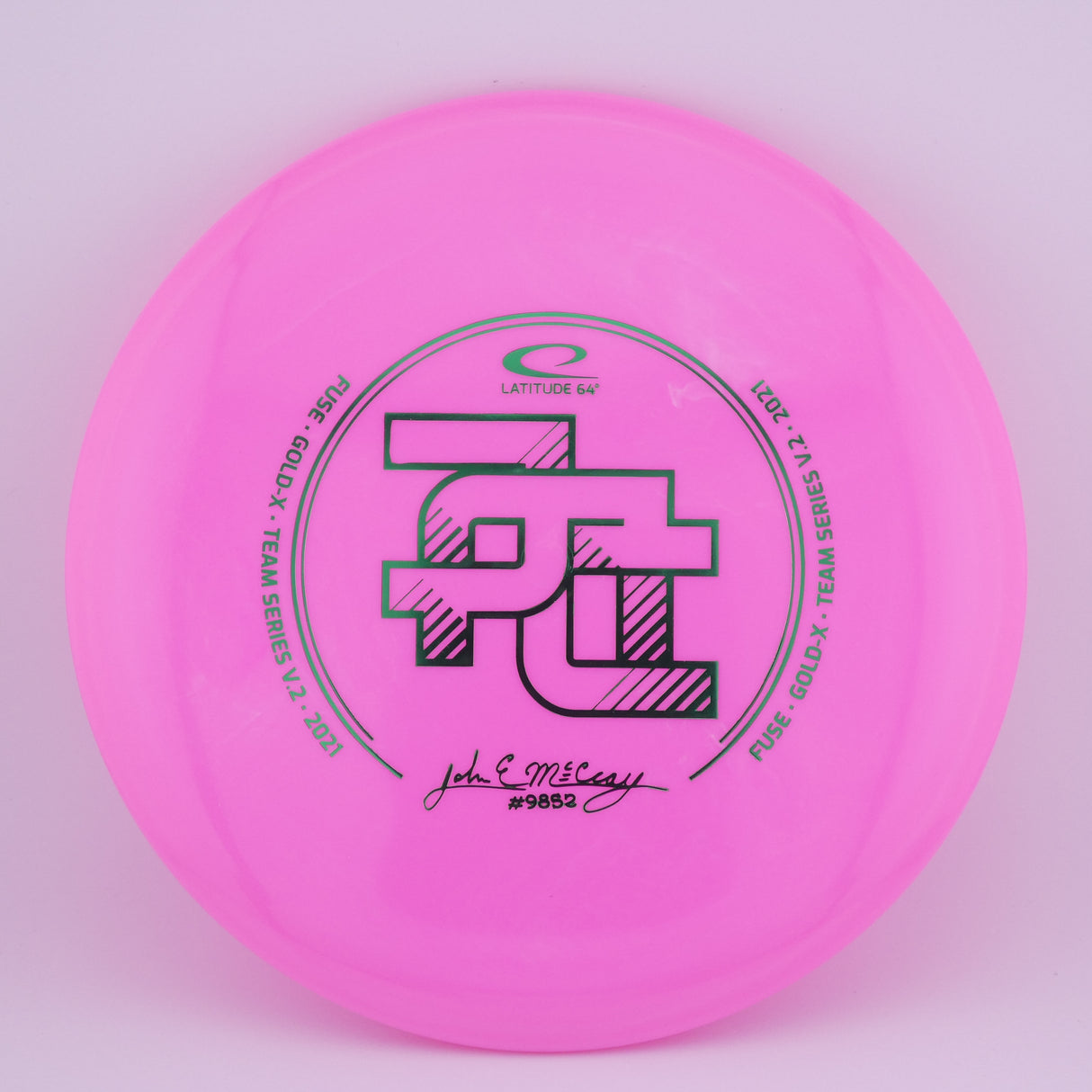 Latitude 64 Gold-X Fuse JohnE McCray 2021 midrange disc golf disc