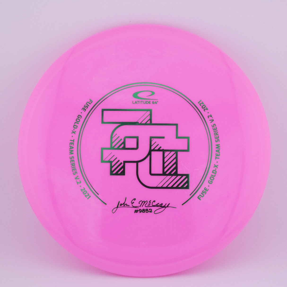Latitude 64 Gold-X Fuse JohnE McCray 2021 midrange disc golf disc