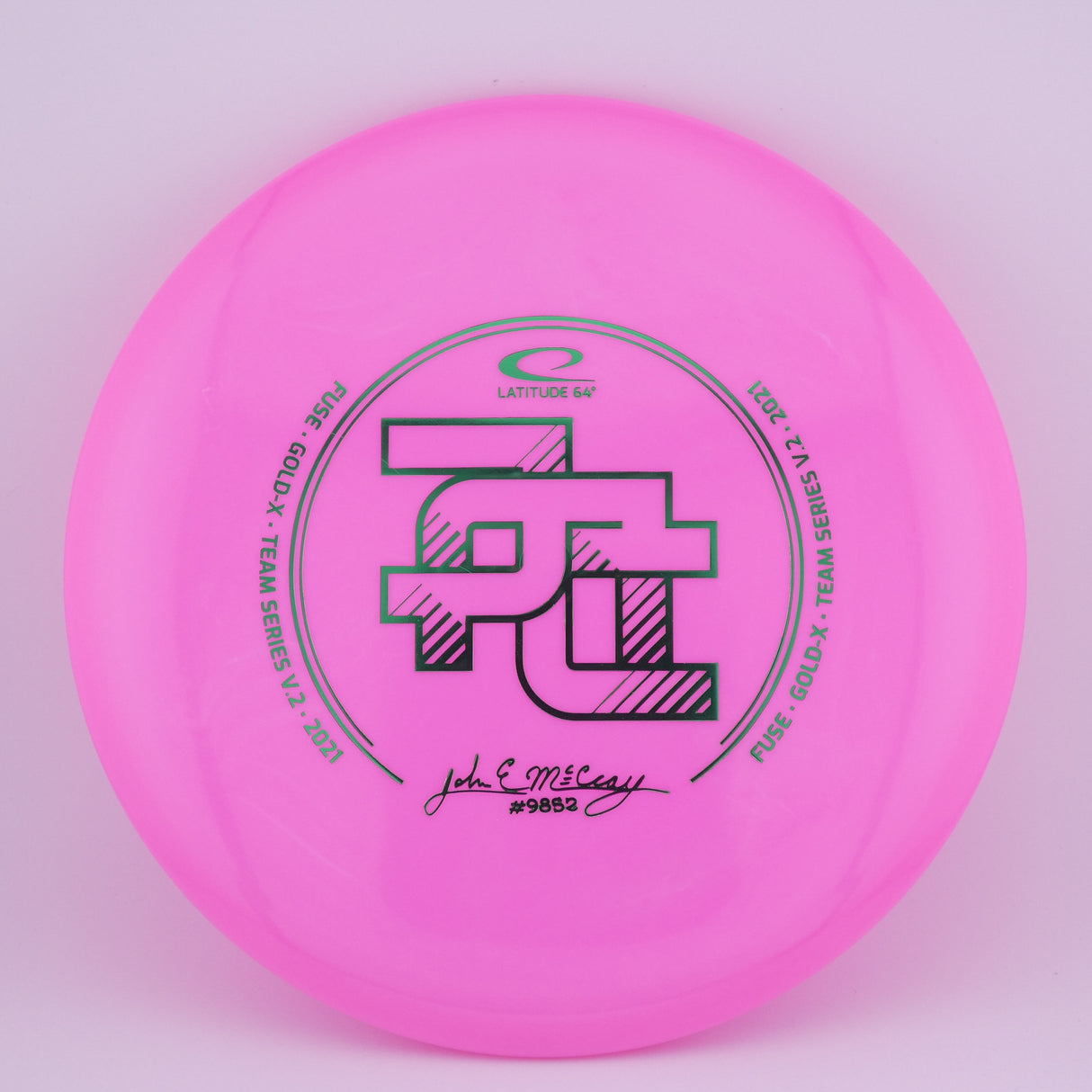 Latitude 64 Gold-X Fuse JohnE McCray 2021 midrange disc golf disc