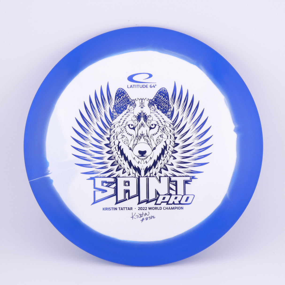 Kristin Tattar 2022 World Champion - Gold Orbit Saint Pro