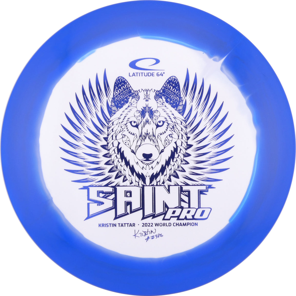 Kristin Tattar 2022 World Champion - Gold Orbit Saint Pro