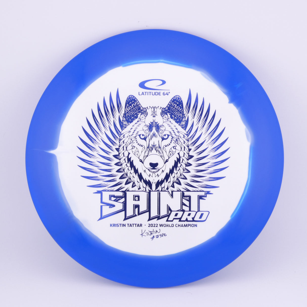 Kristin Tattar 2022 World Champion - Gold Orbit Saint Pro