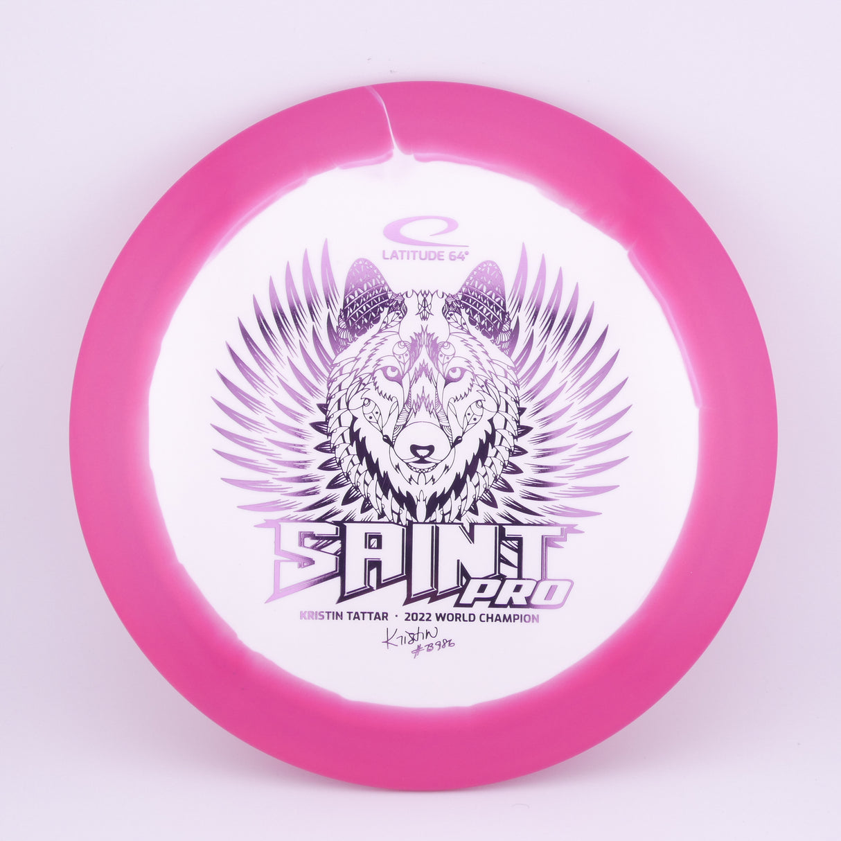 Kristin Tattar 2022 World Champion - Gold Orbit Saint Pro