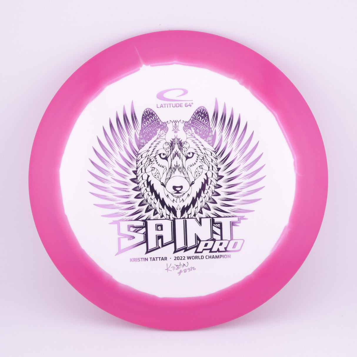 Kristin Tattar 2022 World Champion - Gold Orbit Saint Pro