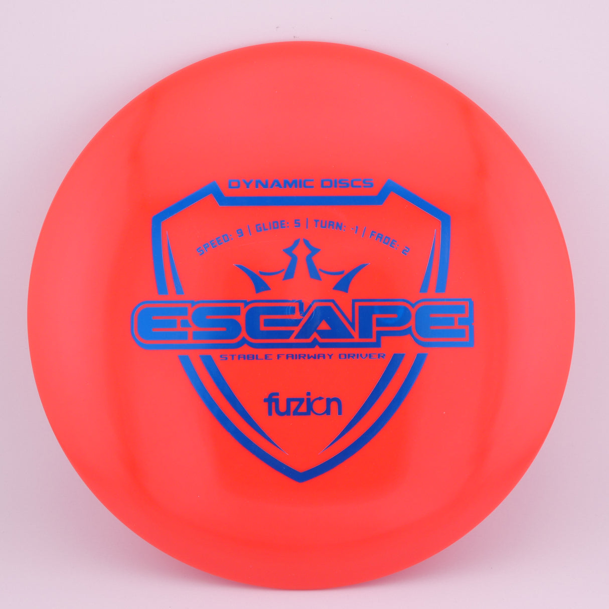 Dynamic Discs Fuzion Escape 173-176g control driver disc golf disc