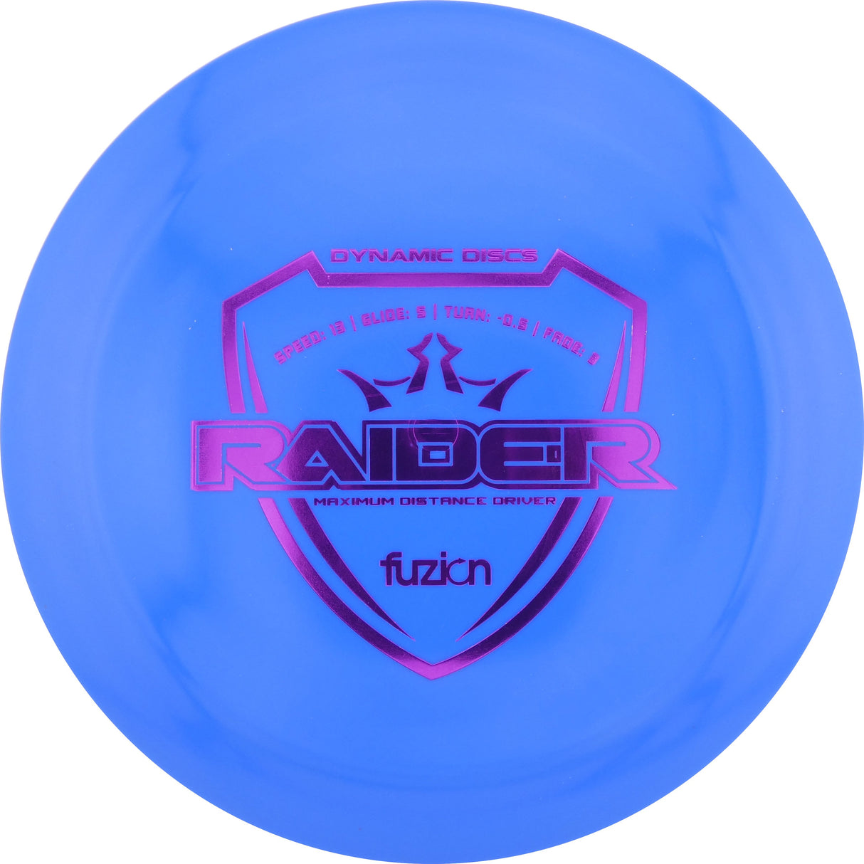 Dynamic Discs Fuzion Raider 160-169g distance driver disc golf disc