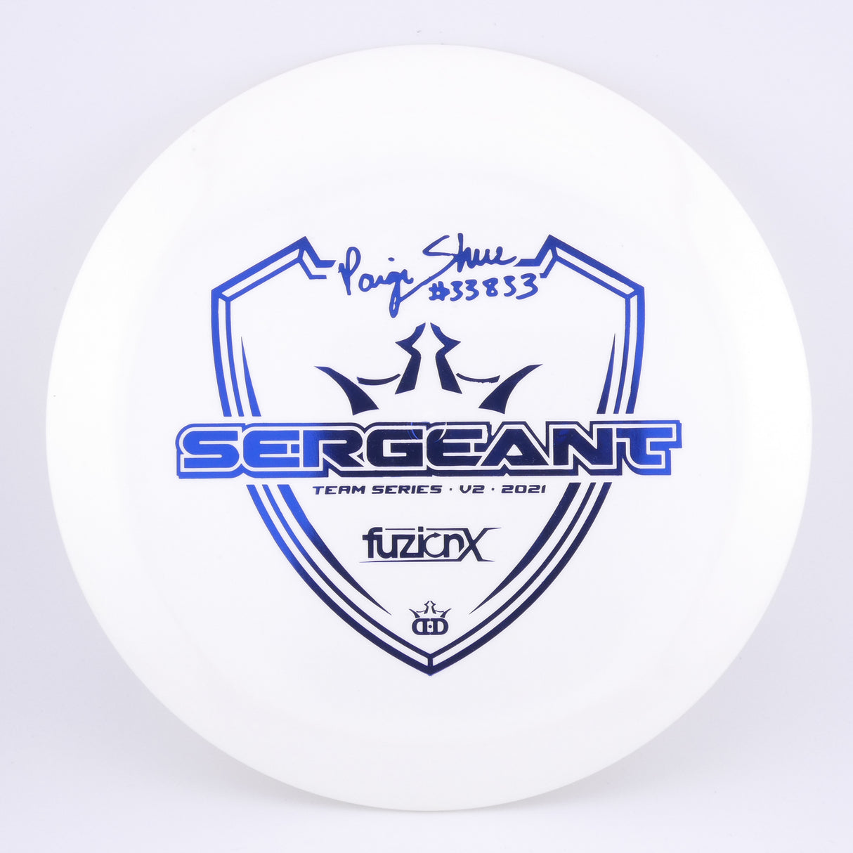 Dynamic Discs Fuzion-X Sergeant Paige Shue 2021 173-176g distance driver disc golf disc