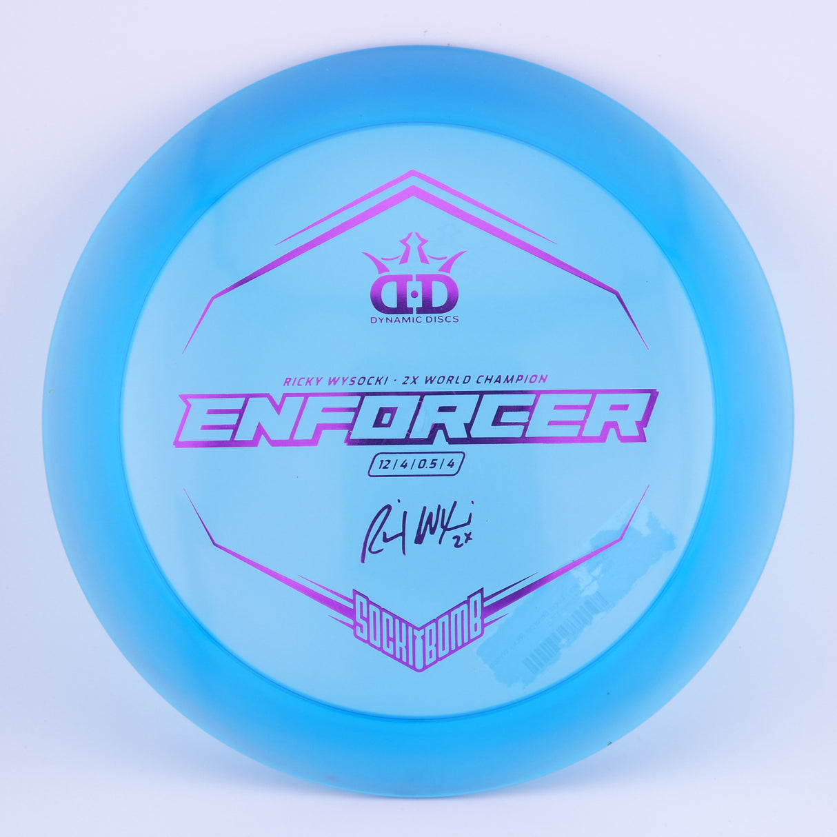 Dynamic Discs Lucid Enforcer Ricky Wysocki distance driver disc golf disc
