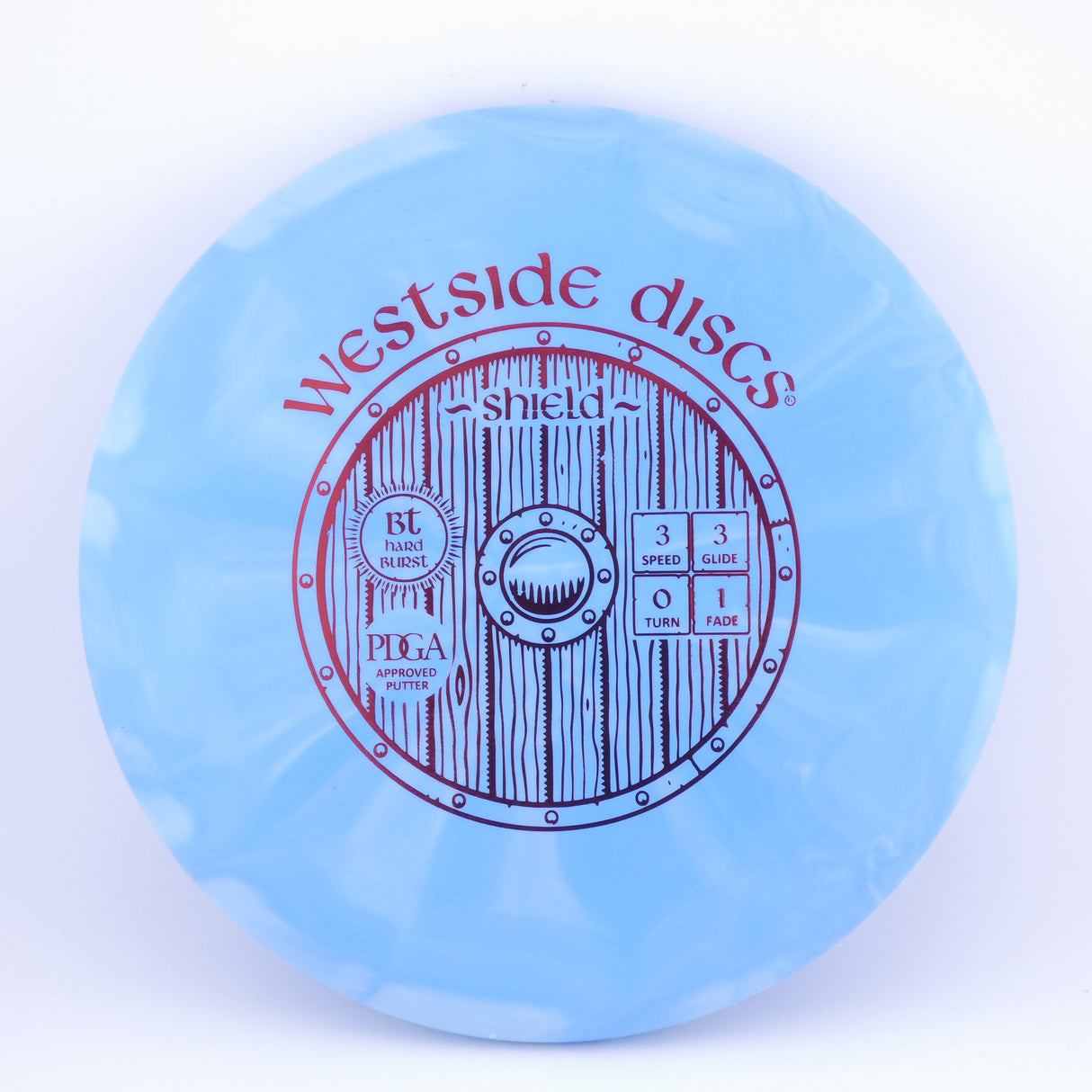Westside Discs BT Hard Burst Shield 173-176g putt & approach disc disc golf disc