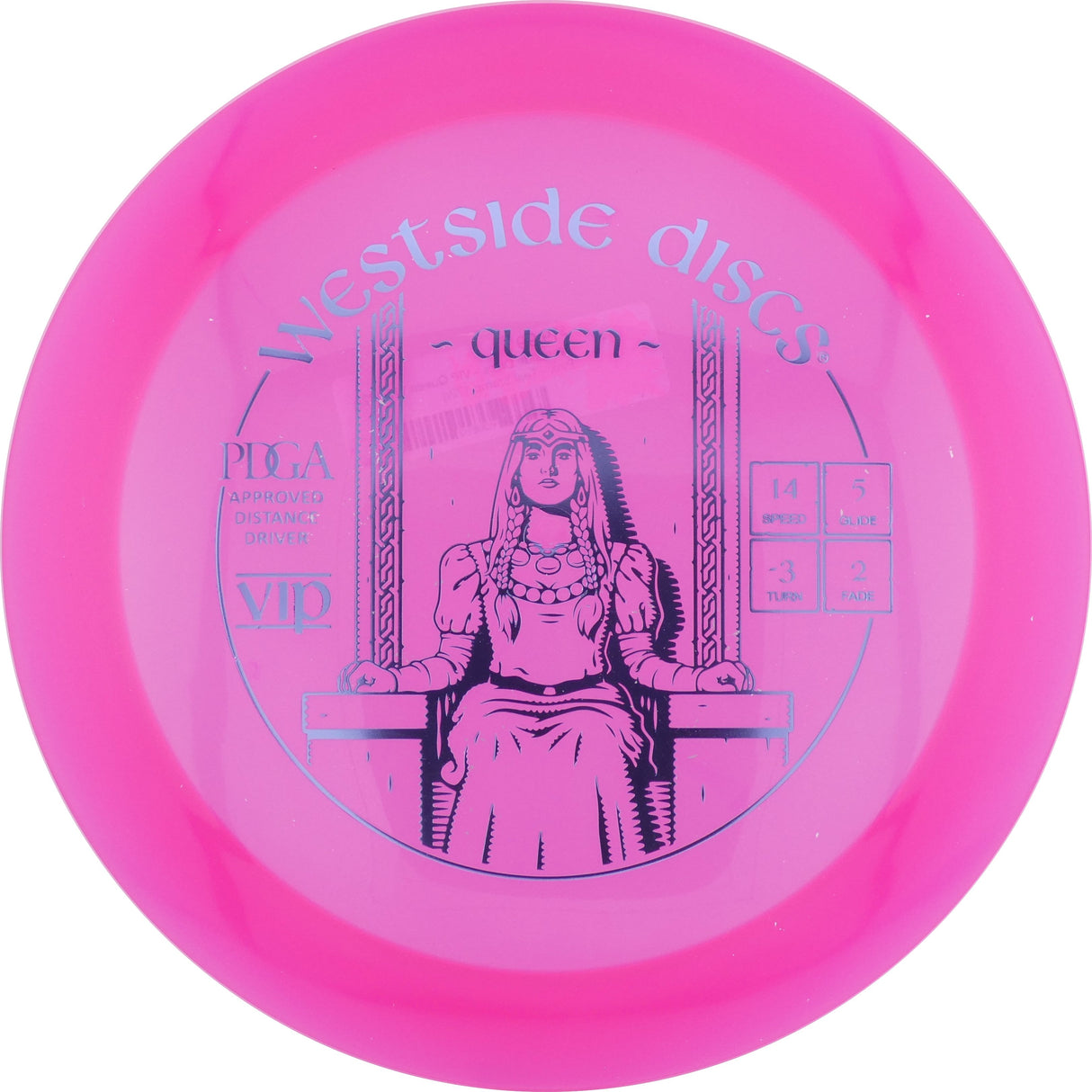 Westside Discs VIP Queen 170-172g distance driver disc golf disc