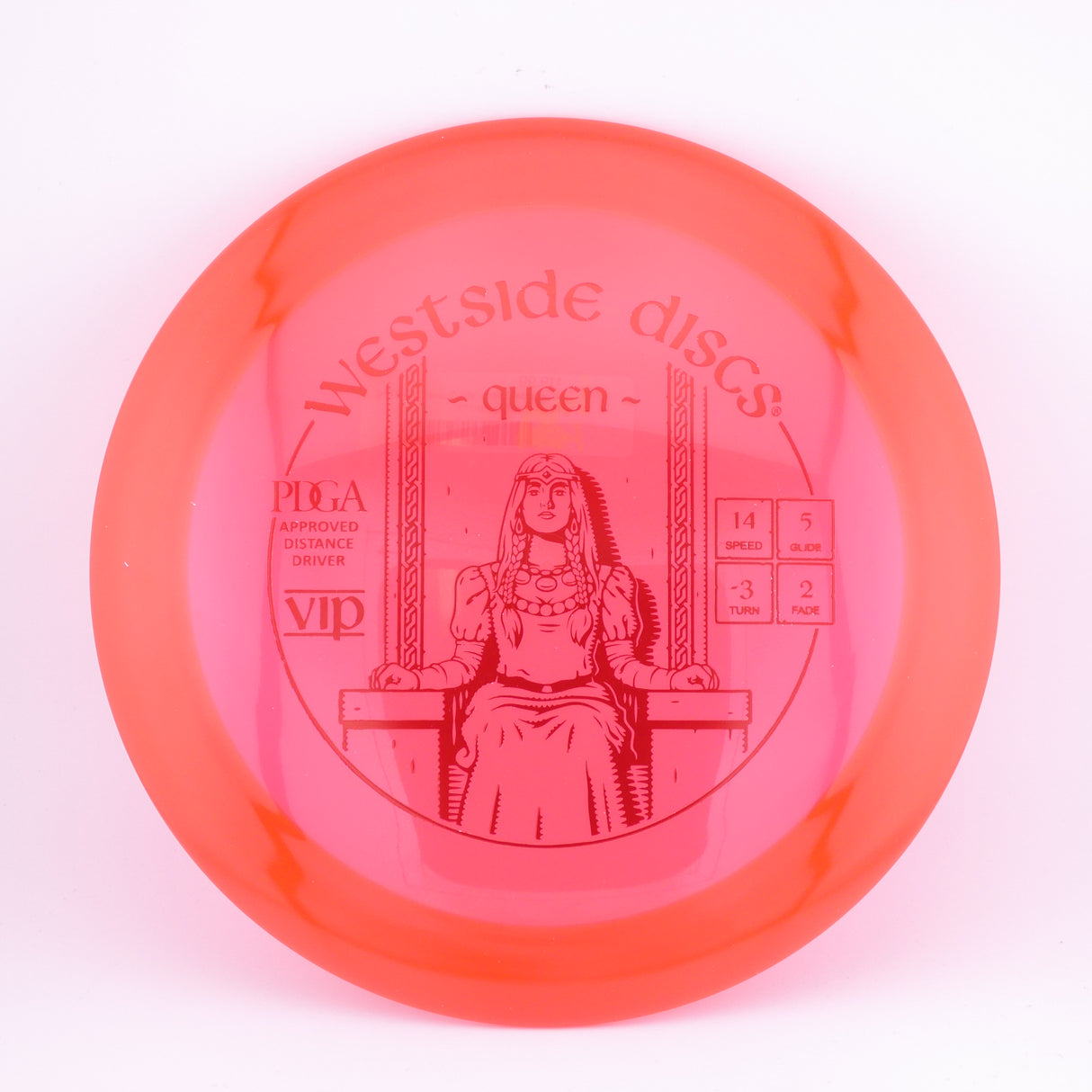 Westside Discs VIP Queen 173-176g distance driver disc golf disc