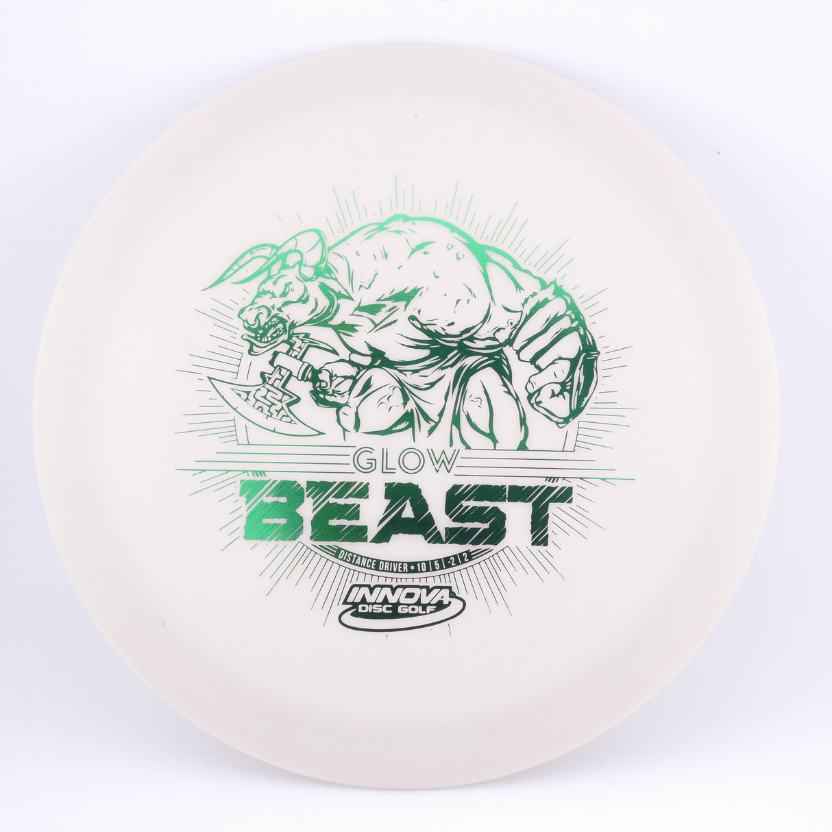 Innova DX Glow Beast Distance Driver 173-175g stable disc golf disc