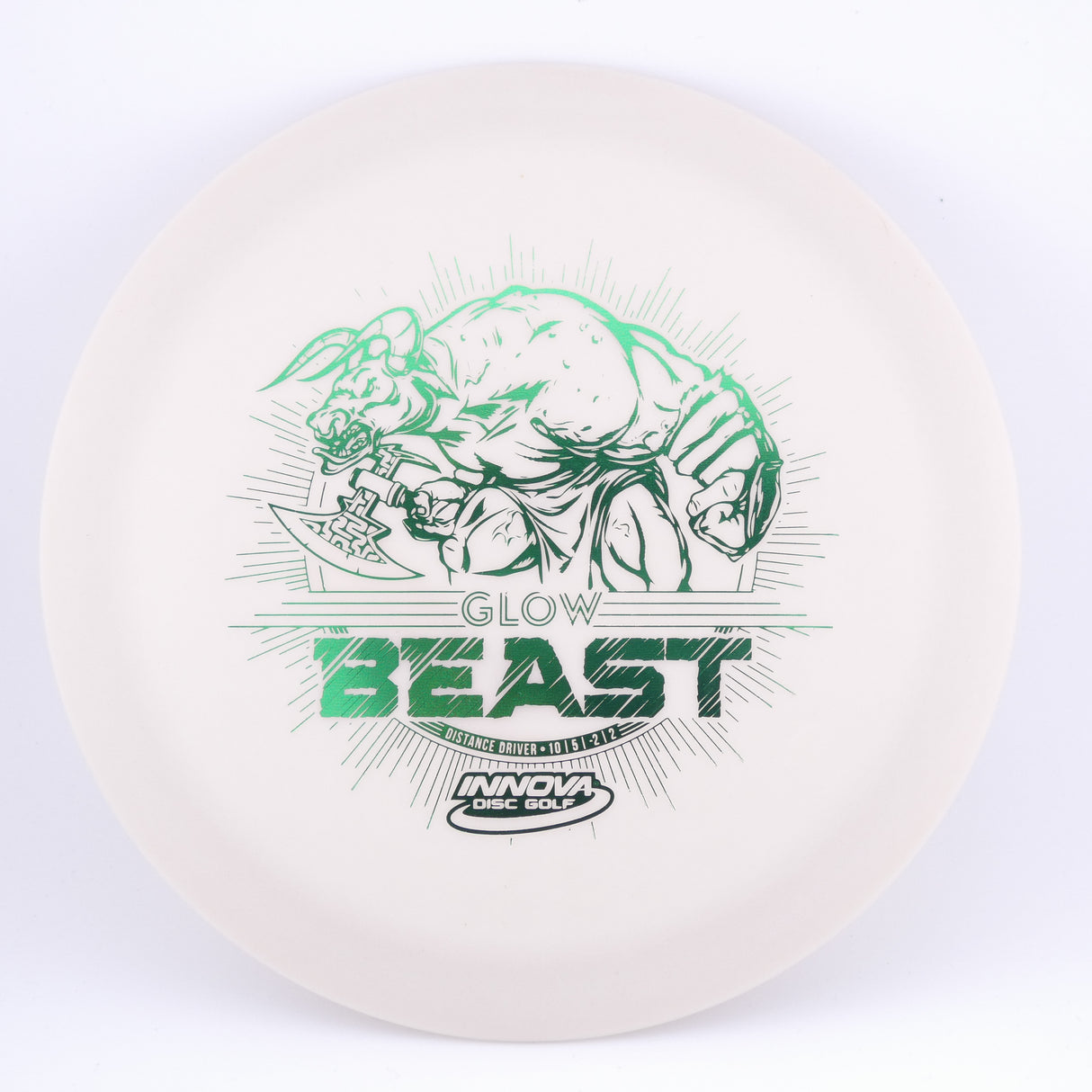 Innova DX Glow Beast Distance Driver 173-175g stable disc golf disc