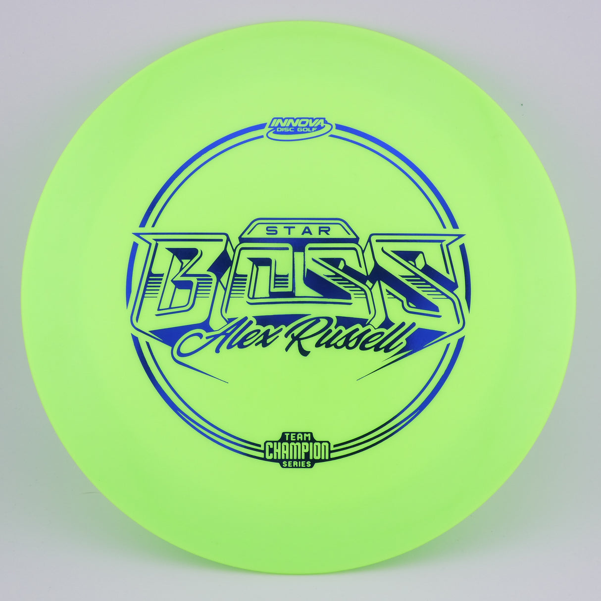 Innova Star Boss Alex Russell (Tour Series) 173-175g Green distance driver disc golf disc
