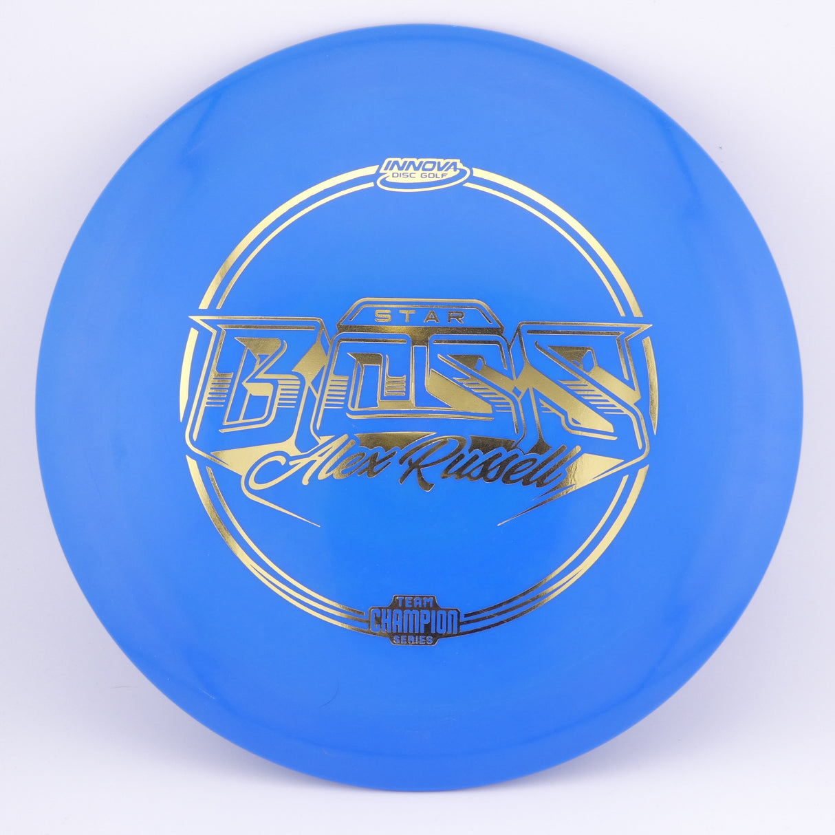 Innova Star Boss Alex Russell (Tour Series) 173-175g Blue distance driver disc golf disc
