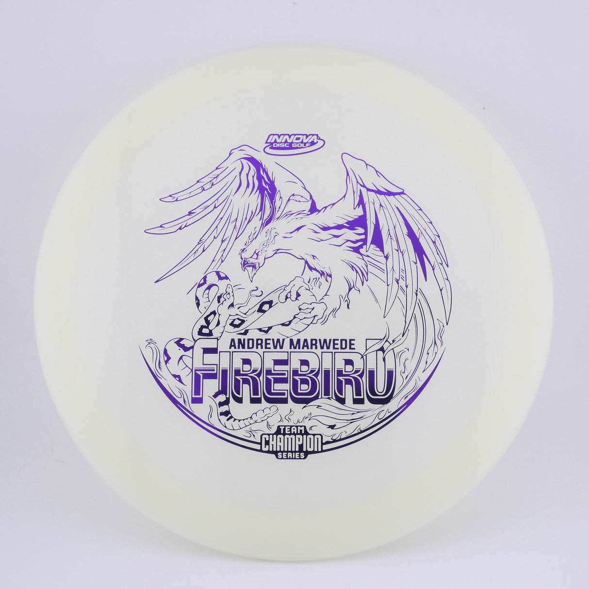 Innova Champion Glow Firebird Andrew Marwede (Tour Series) 173-175g control driver disc golf disc
