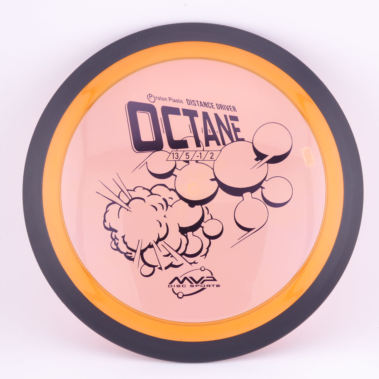 MVP Proton Octane 170-175g slightly understable distance driver disc golf disc