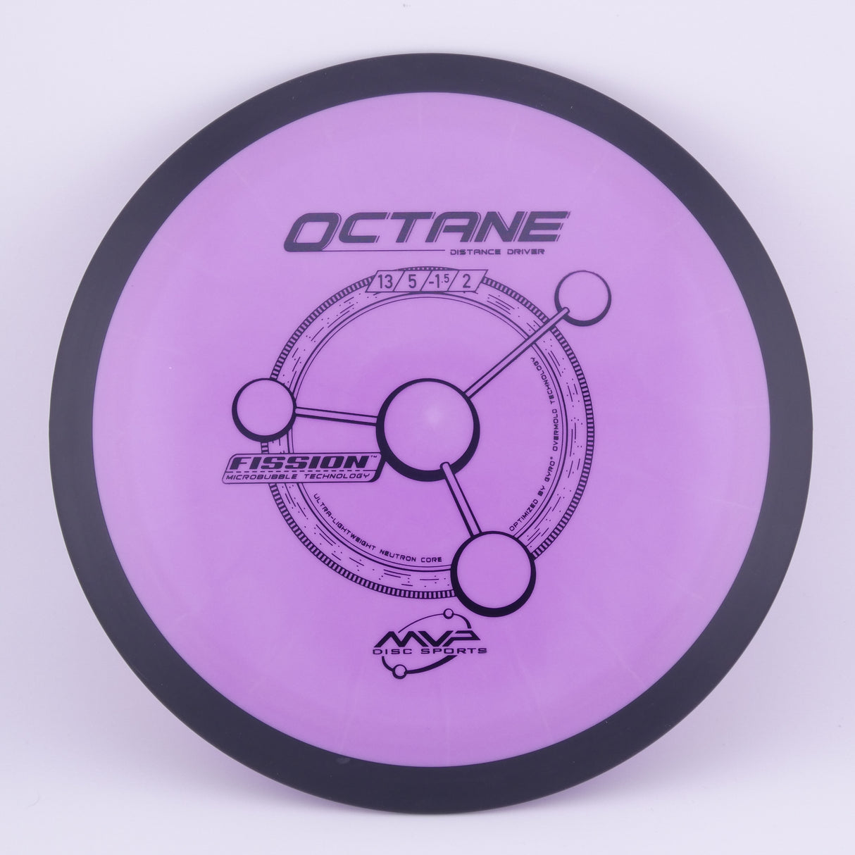 MVP Fission Octane 170-175g slightly understable distance driver disc golf disc