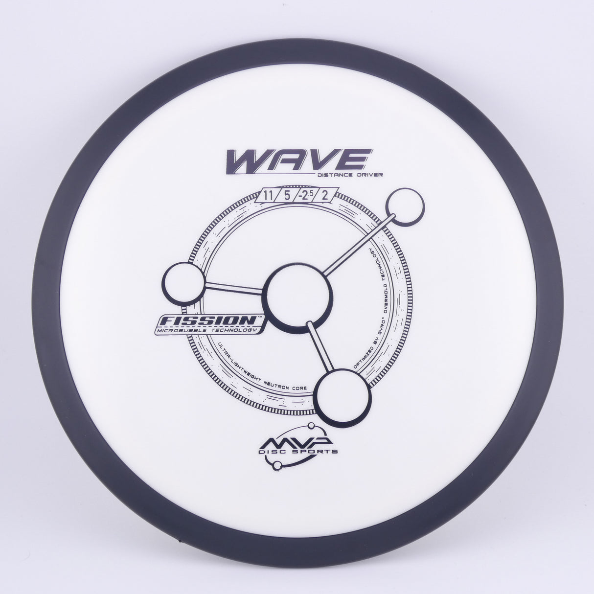 MVP Fission Wave 155-159g slightly understable distance driver disc golf disc