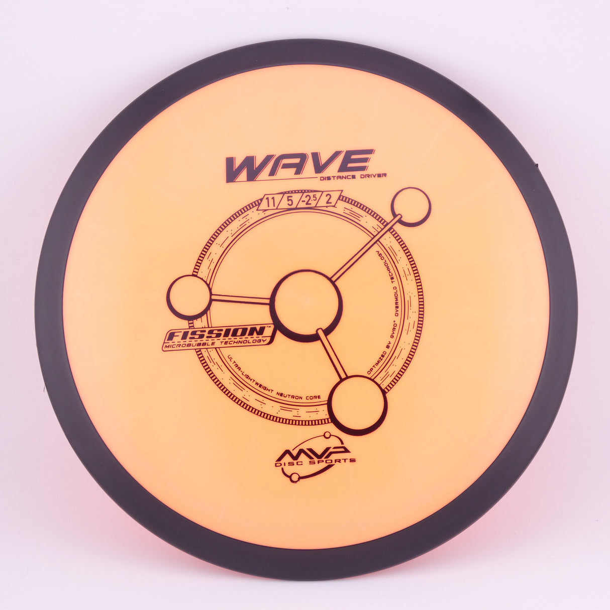 MVP Fission Wave 155-159g slightly understable distance driver disc golf disc