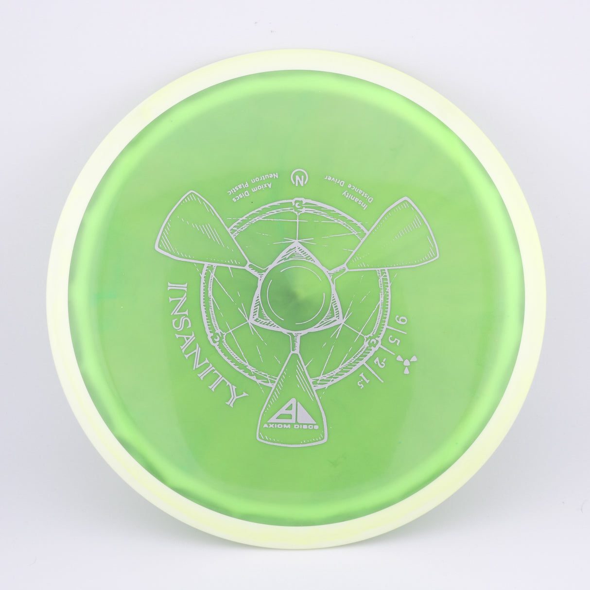 Axiom Neutron Insanity 155-159g slightly understable control driver disc golf disc