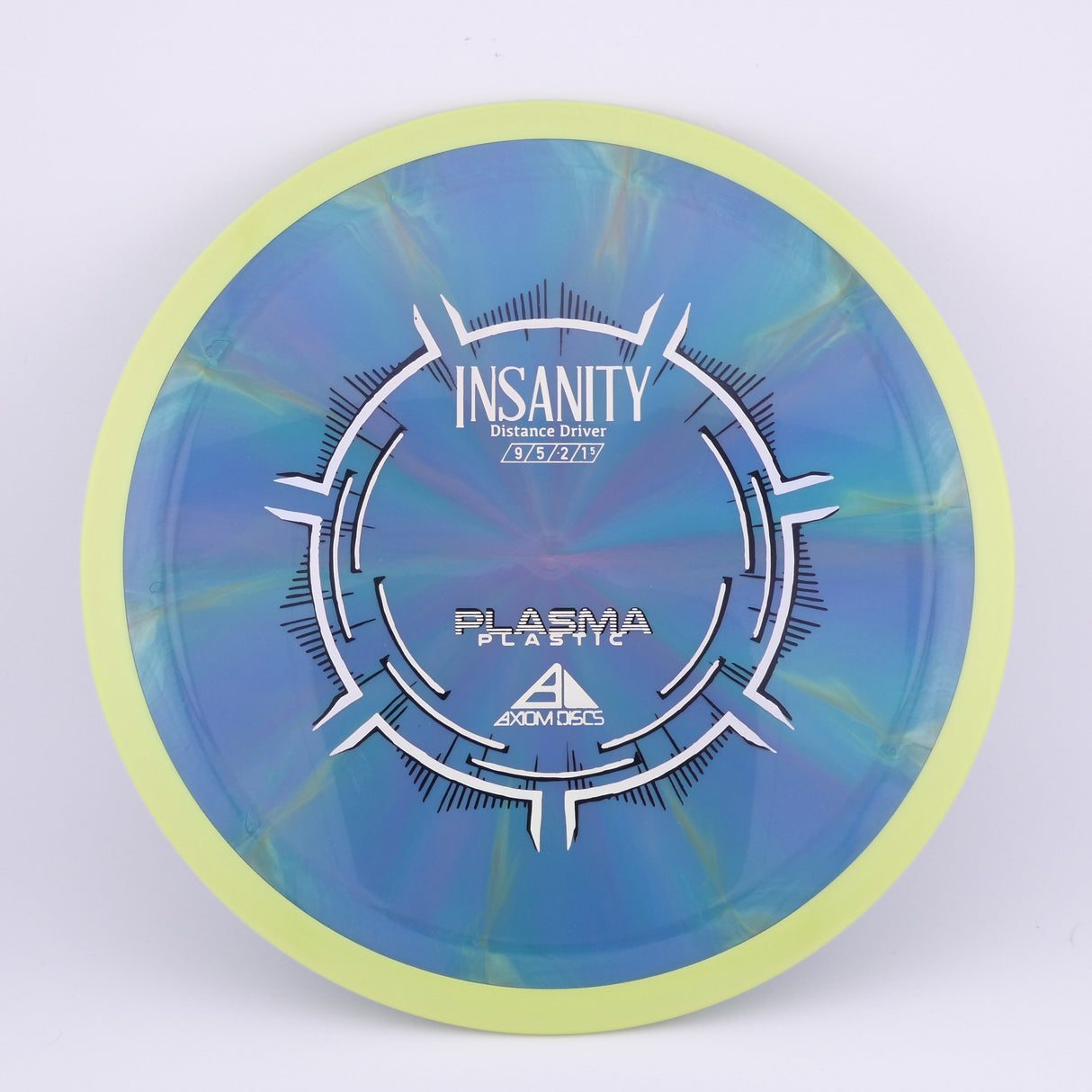 Axiom Plasma Insanity 170-175g slightly understable distance driver disc golf disc