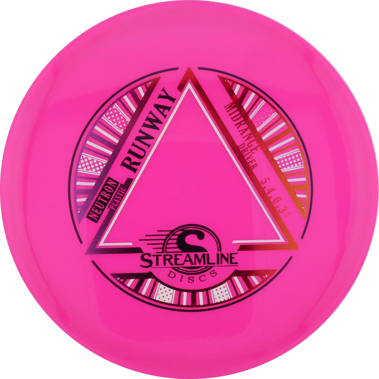 Streamline Neutron Runway 170-175g overstable midrange disc golf disc