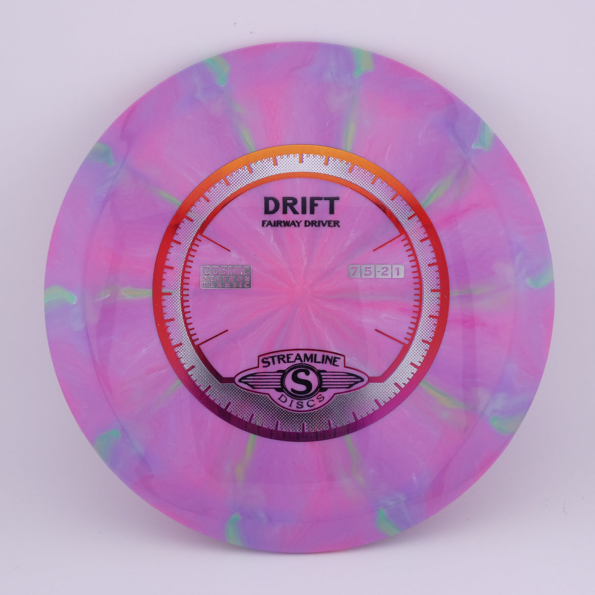 Streamline Cosmic Neutron Drift 170-175g slightly understable fairway driver disc golf disc