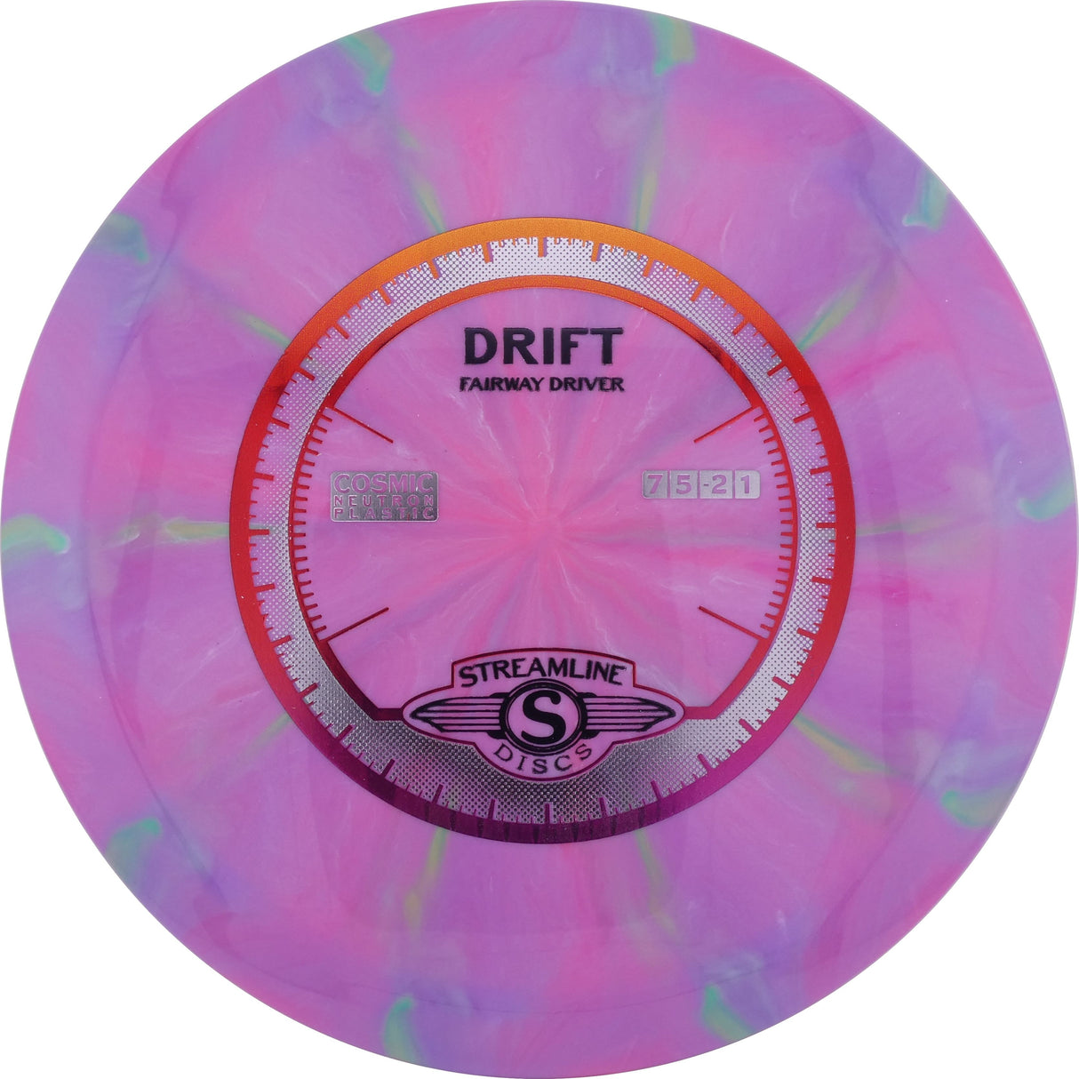 Streamline Cosmic Neutron Drift 170-175g slightly understable fairway driver disc golf disc