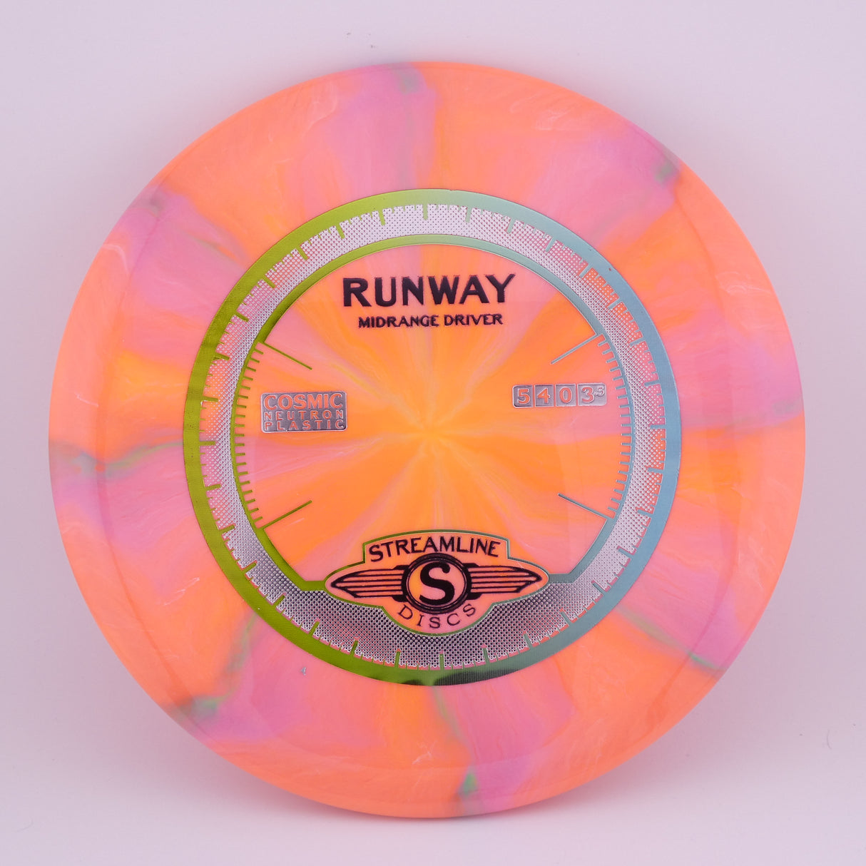 Streamline Cosmic Neutron Runway 177-179g overstable midrange disc golf disc