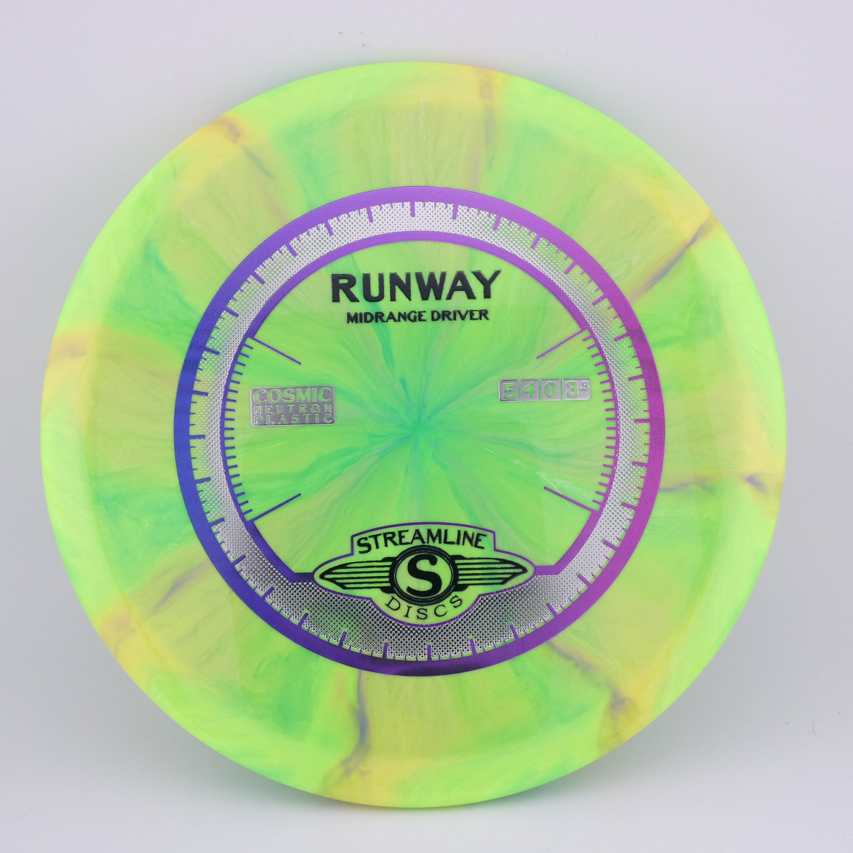 Streamline Cosmic Neutron Runway 177-179g overstable midrange disc golf disc