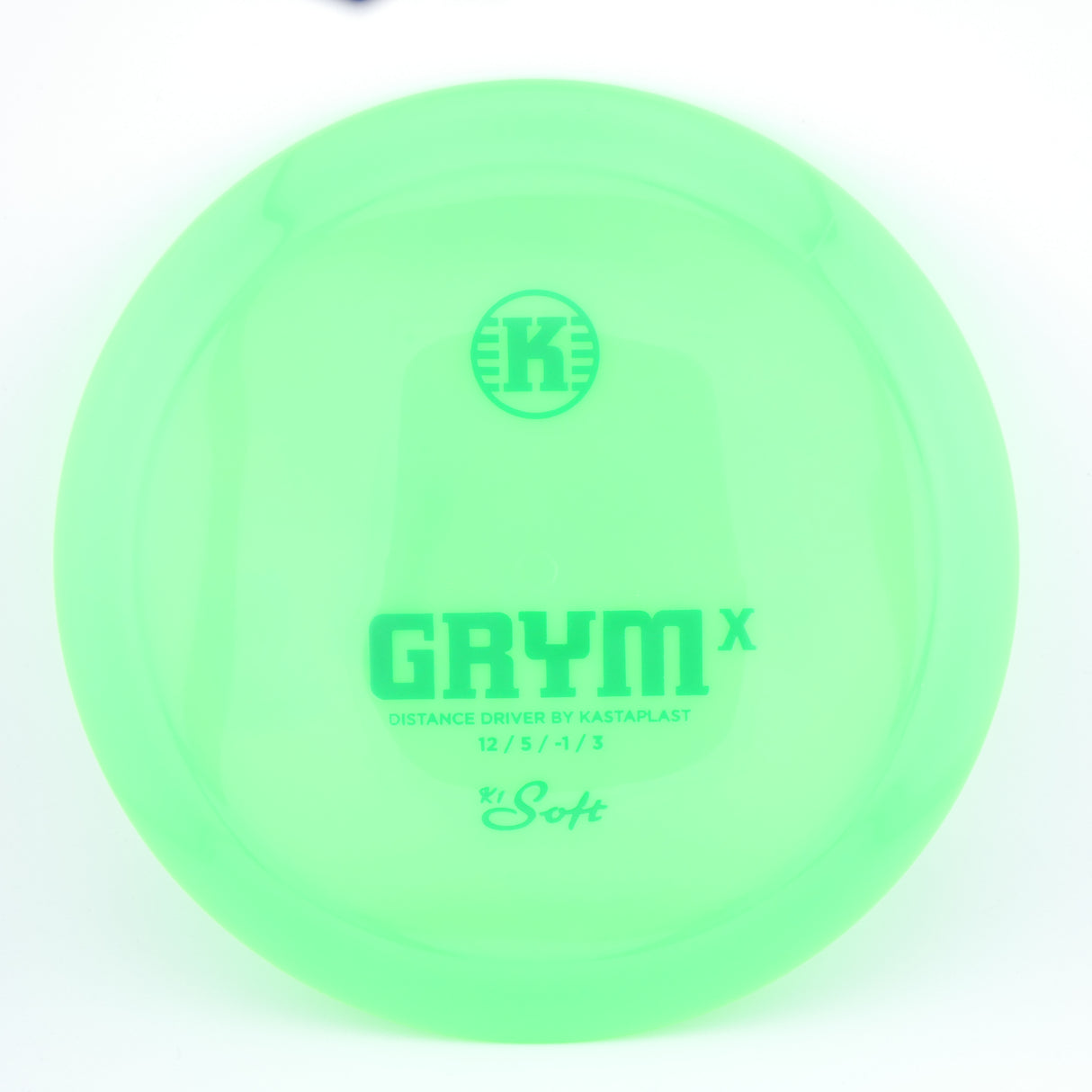 Kastaplast Soft K1 Grym X distance driver disc golf disc