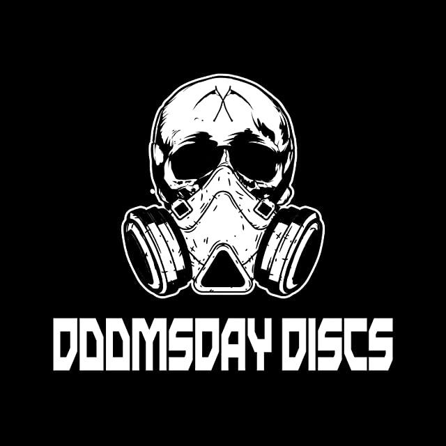 black and white doomsday discs logo