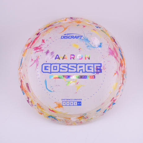 Discraft Jawbreaker Z Flx Raptor - Aaron Gossage 2024 Tour Series control driver disc golf disc
