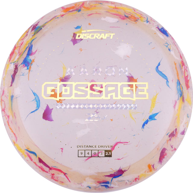 Discraft Jawbreaker Z Flx Raptor - Aaron Gossage 2024 Tour Series control driver disc golf disc