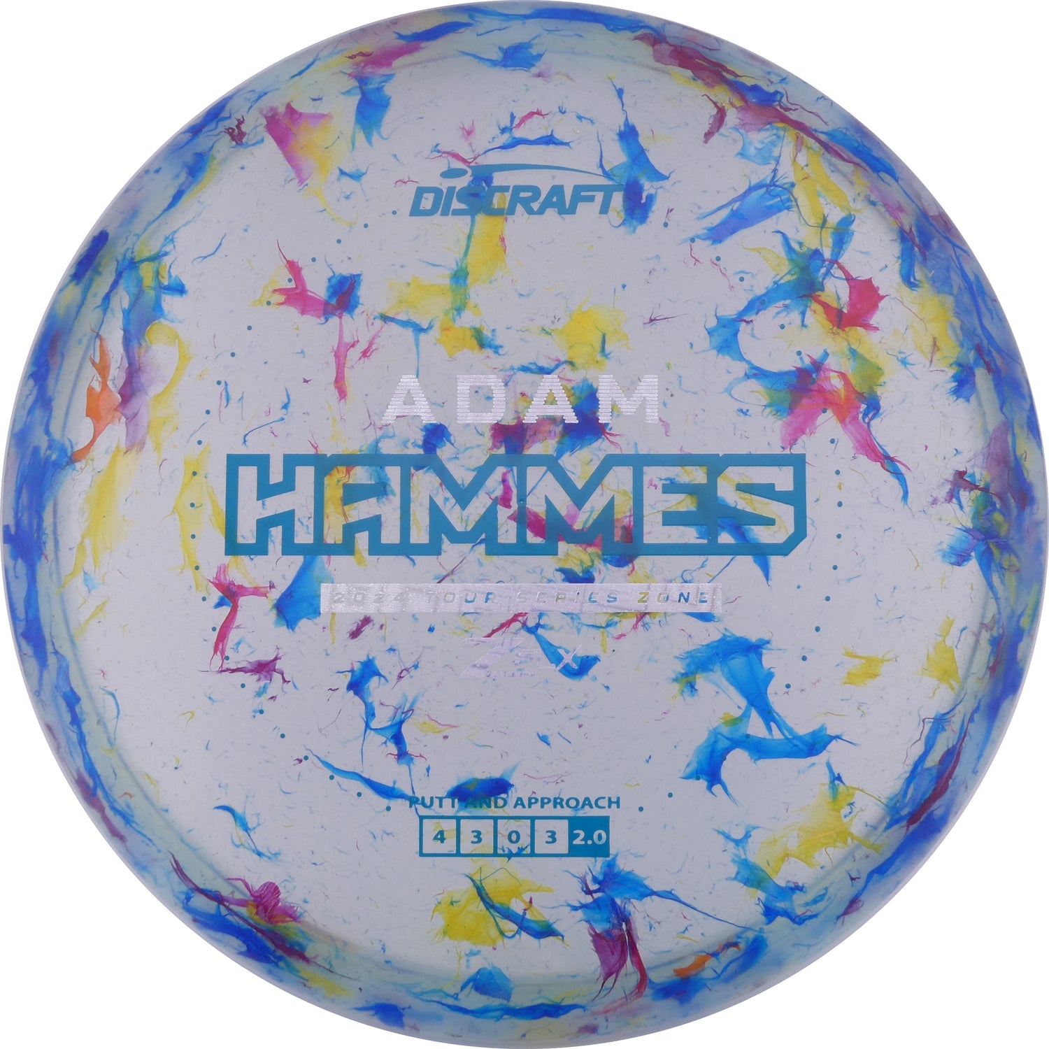 Discraft Jawbreaker Z Flx Zone - Adam Hammes 2024 Tour Series putt & approach disc disc golf disc