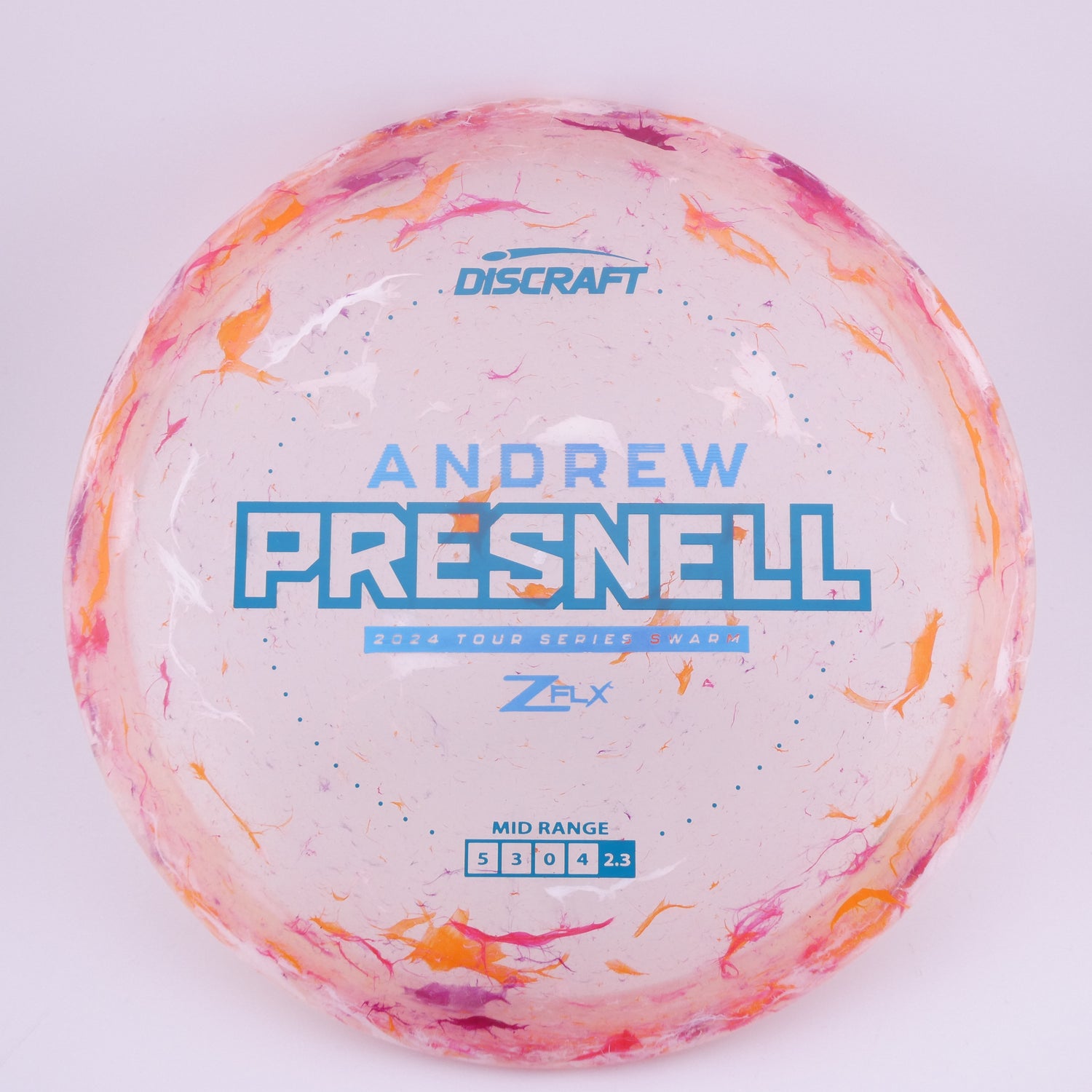 Discraft Jawbreaker Z Flx Swarm - Andrew Presnell 2024 Tour Series midrange disc golf disc