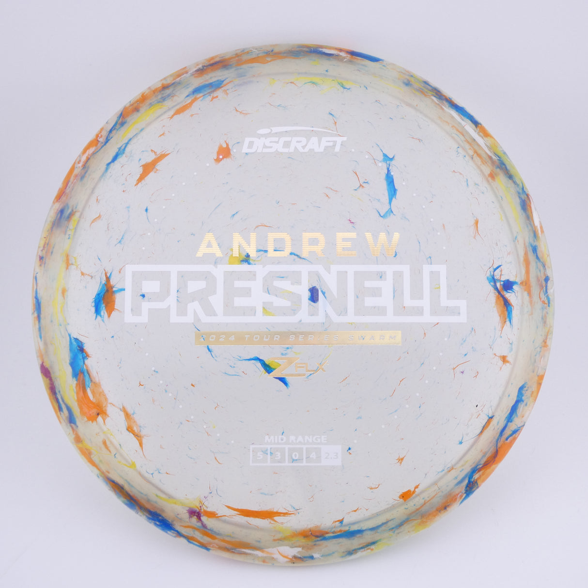 Discraft Jawbreaker Z Flx Swarm - Andrew Presnell 2024 Tour Series midrange disc golf disc