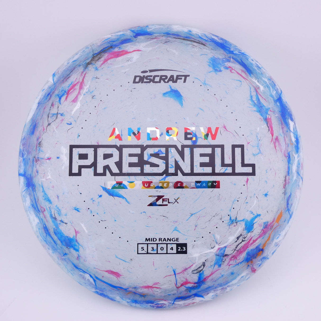 Discraft Jawbreaker Z Flx Swarm - Andrew Presnell 2024 Tour Series midrange disc golf disc