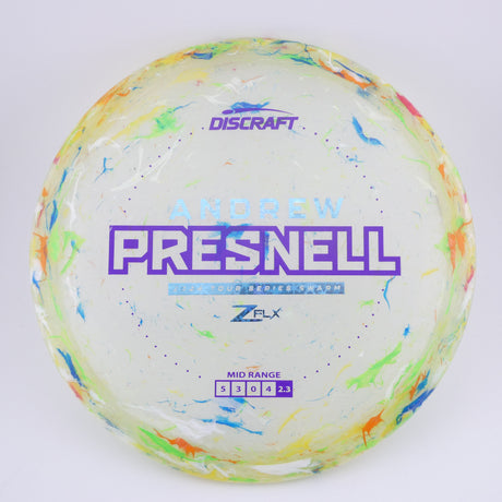 Discraft Jawbreaker Z Flx Swarm - Andrew Presnell 2024 Tour Series midrange disc golf disc