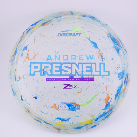 Discraft Jawbreaker Z Flx Swarm - Andrew Presnell 2024 Tour Series midrange disc golf disc