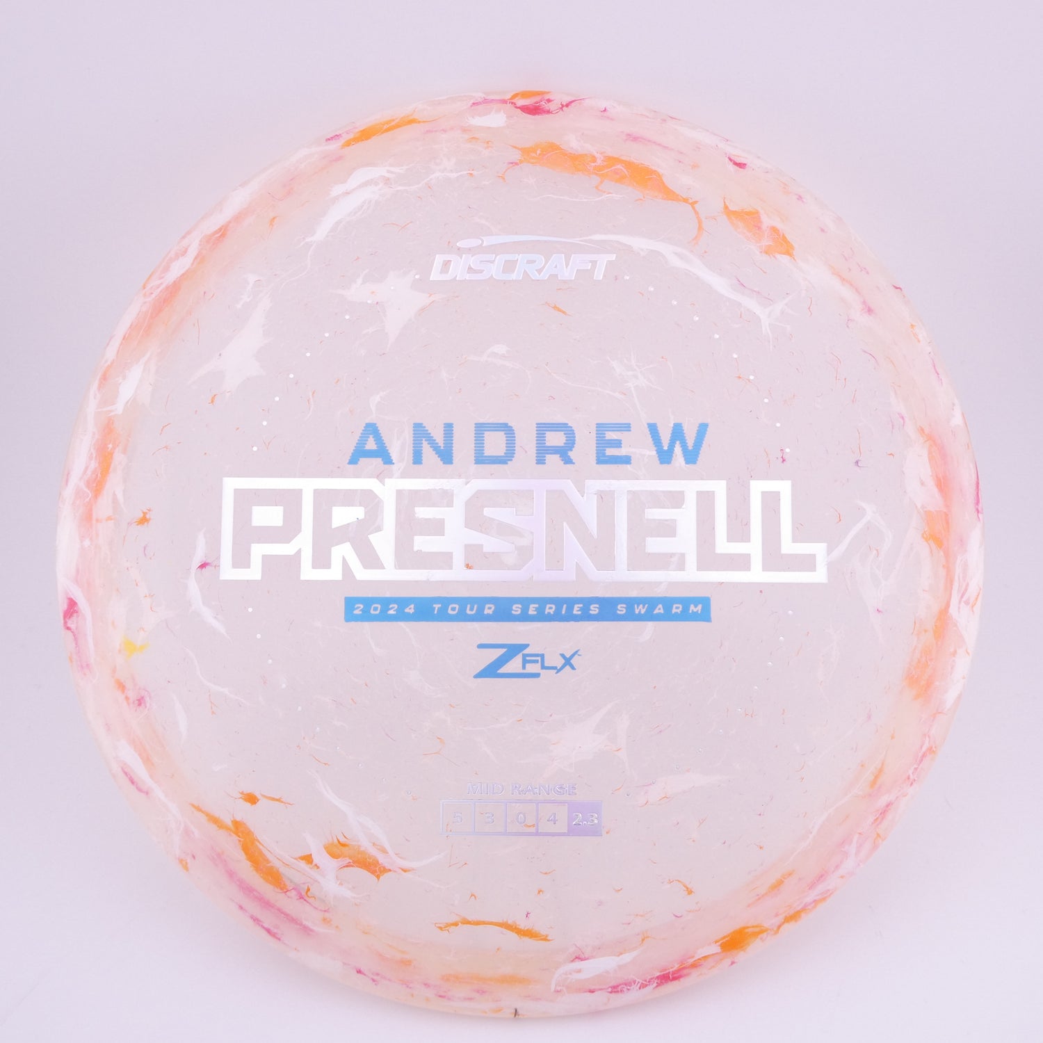 Discraft Jawbreaker Z Flx Swarm - Andrew Presnell 2024 Tour Series midrange disc golf disc