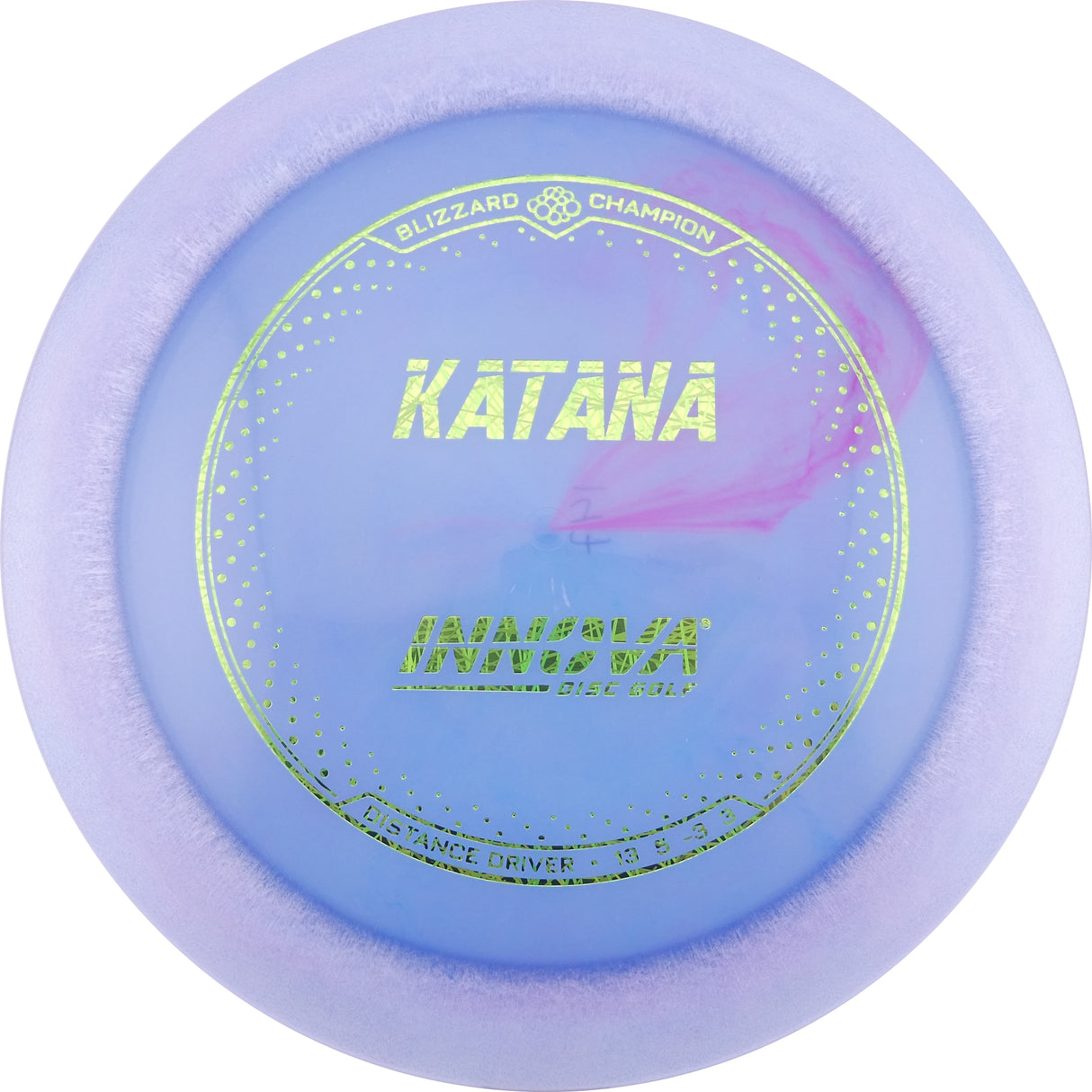 Innova Blizzard Champion Katana distance driver disc golf disc