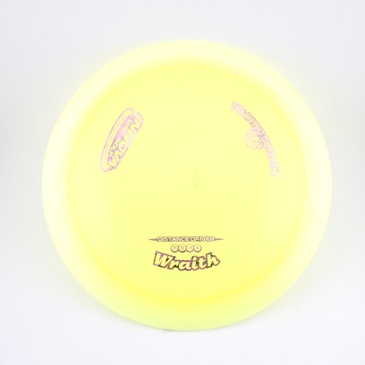 Innova Blizzard Champion Wraith distance driver disc golf disc