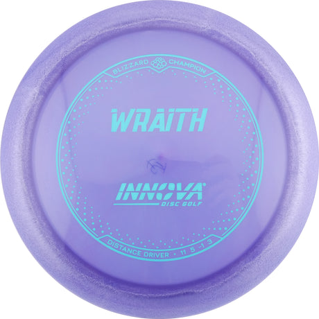Innova Blizzard Champion Wraith distance driver disc golf disc
