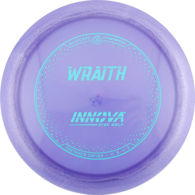 Innova Blizzard Champion Wraith distance driver disc golf disc