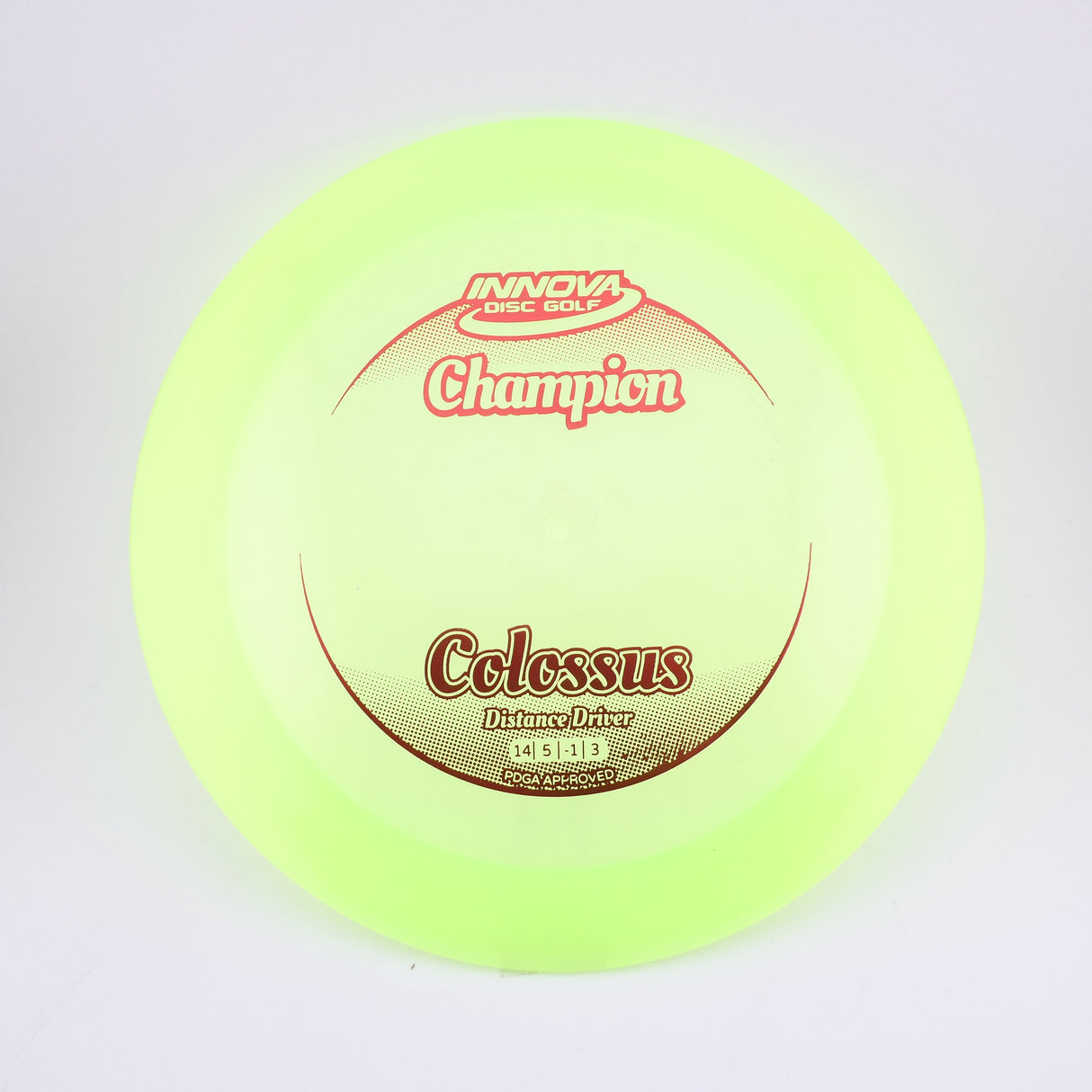 Innova Champion Colossus 173-175g distance driver disc golf disc